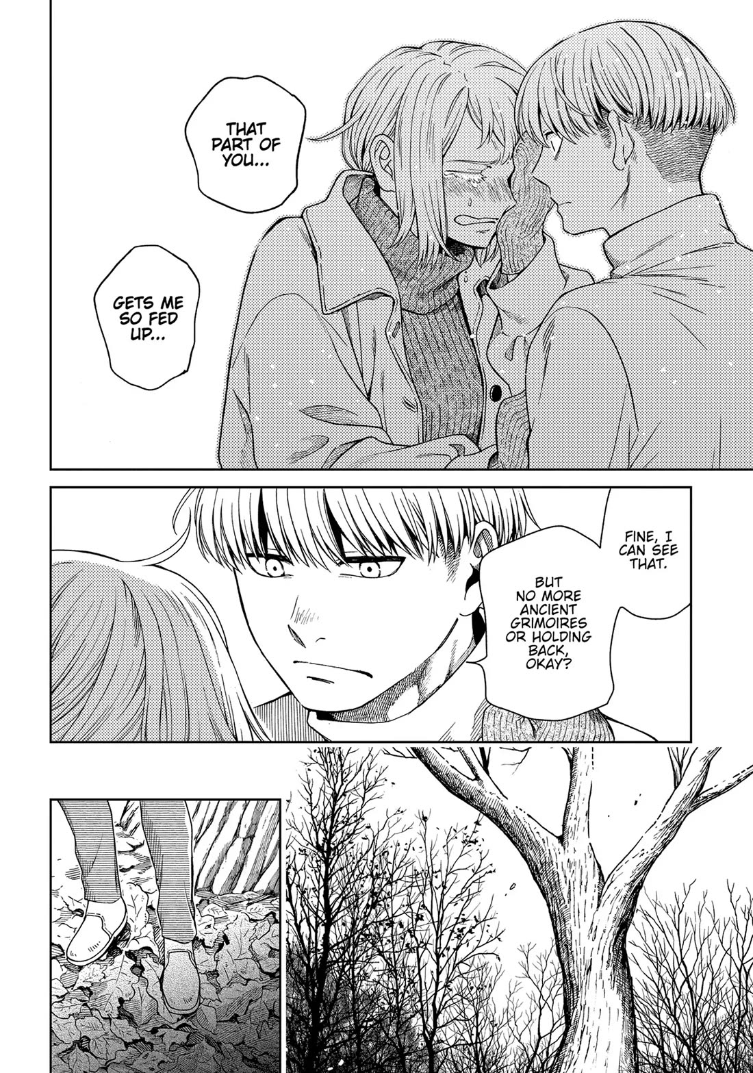 Mahou Tsukai no Yome Chapter 99 page 32 - Chapter 99: Many a little makes a mickle.