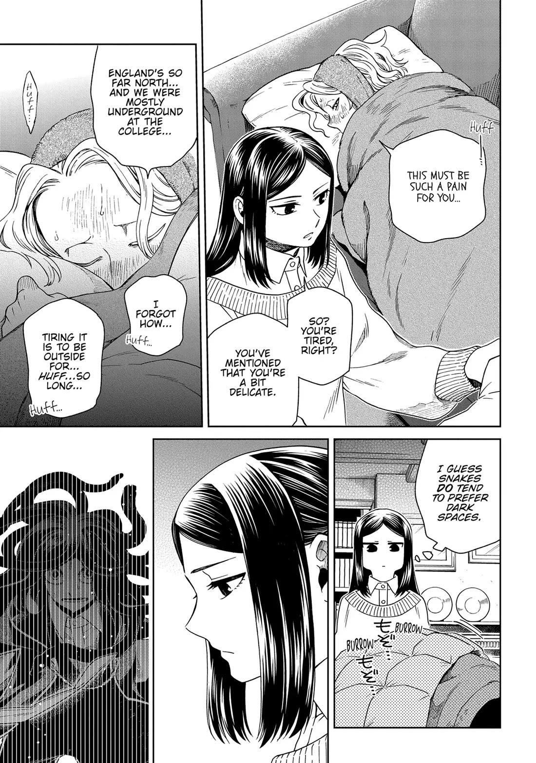 Mahou Tsukai no Yome Chapter 99 page 37 - Chapter 99: Many a little makes a mickle.