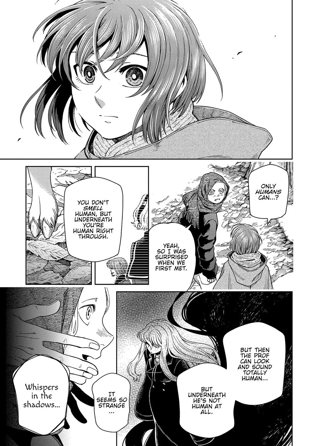 Mahou Tsukai no Yome Chapter 99 page 5 - Chapter 99: Many a little makes a mickle.