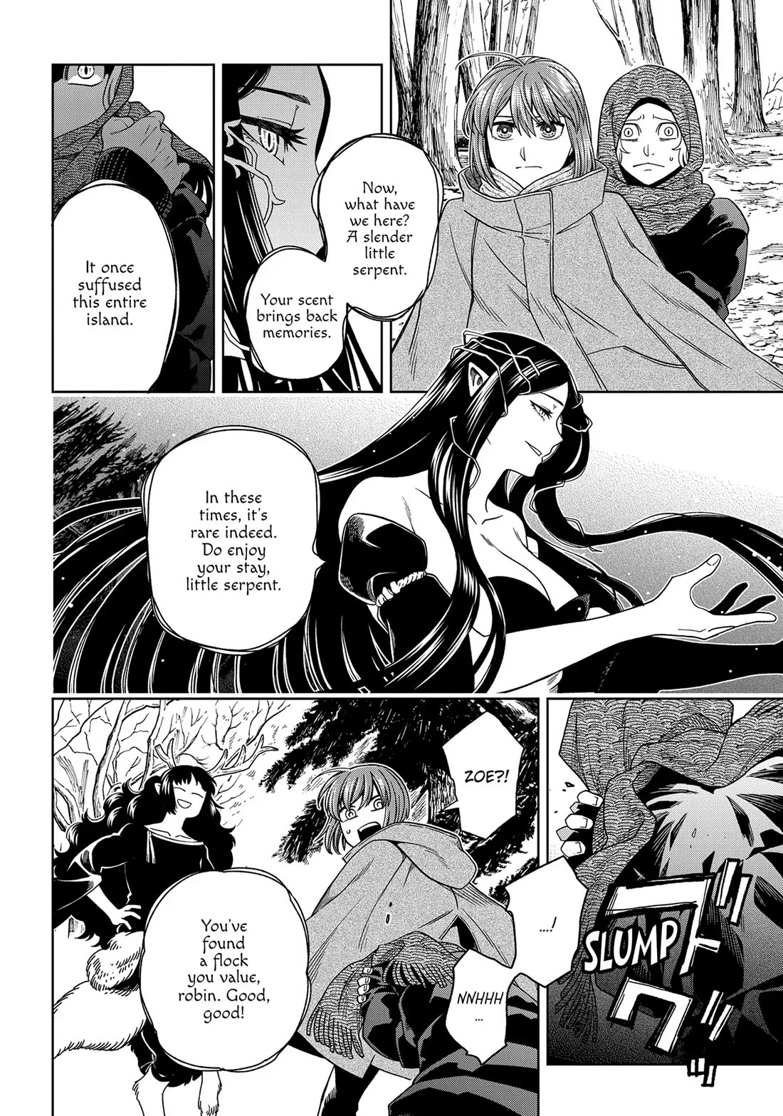 Mahou Tsukai no Yome Chapter 99 page 8 - Chapter 99: Many a little makes a mickle.