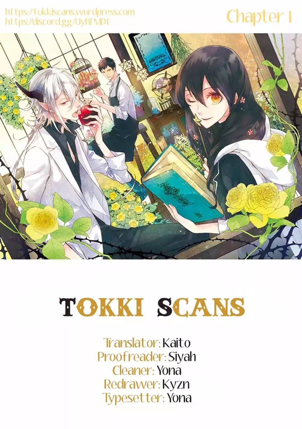 Mahou Tsukai to Hoshi Furu Niwa Chapter 1.1 page 1 - Chapter 1.1: Love Curse (1)