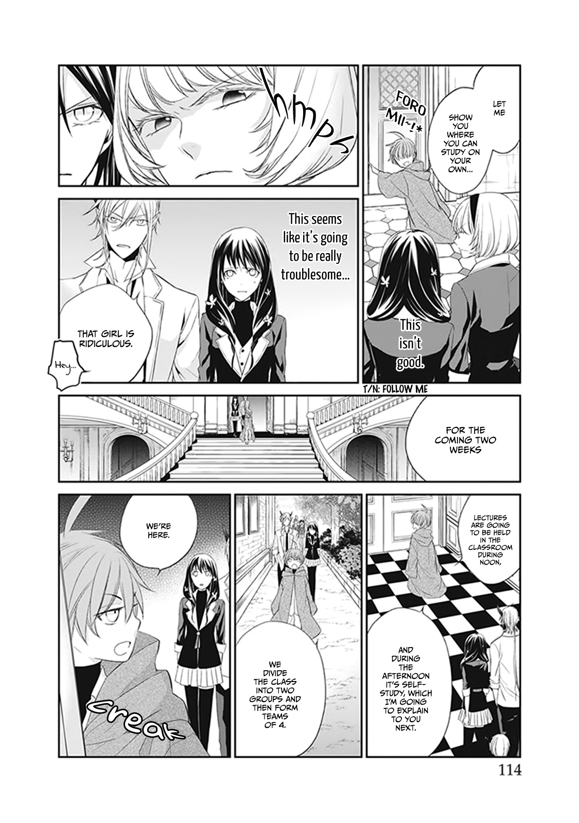 Mahou Tsukai to Hoshi Furu Niwa Chapter 3 page 16 - Chapter 3: The classmate baptism