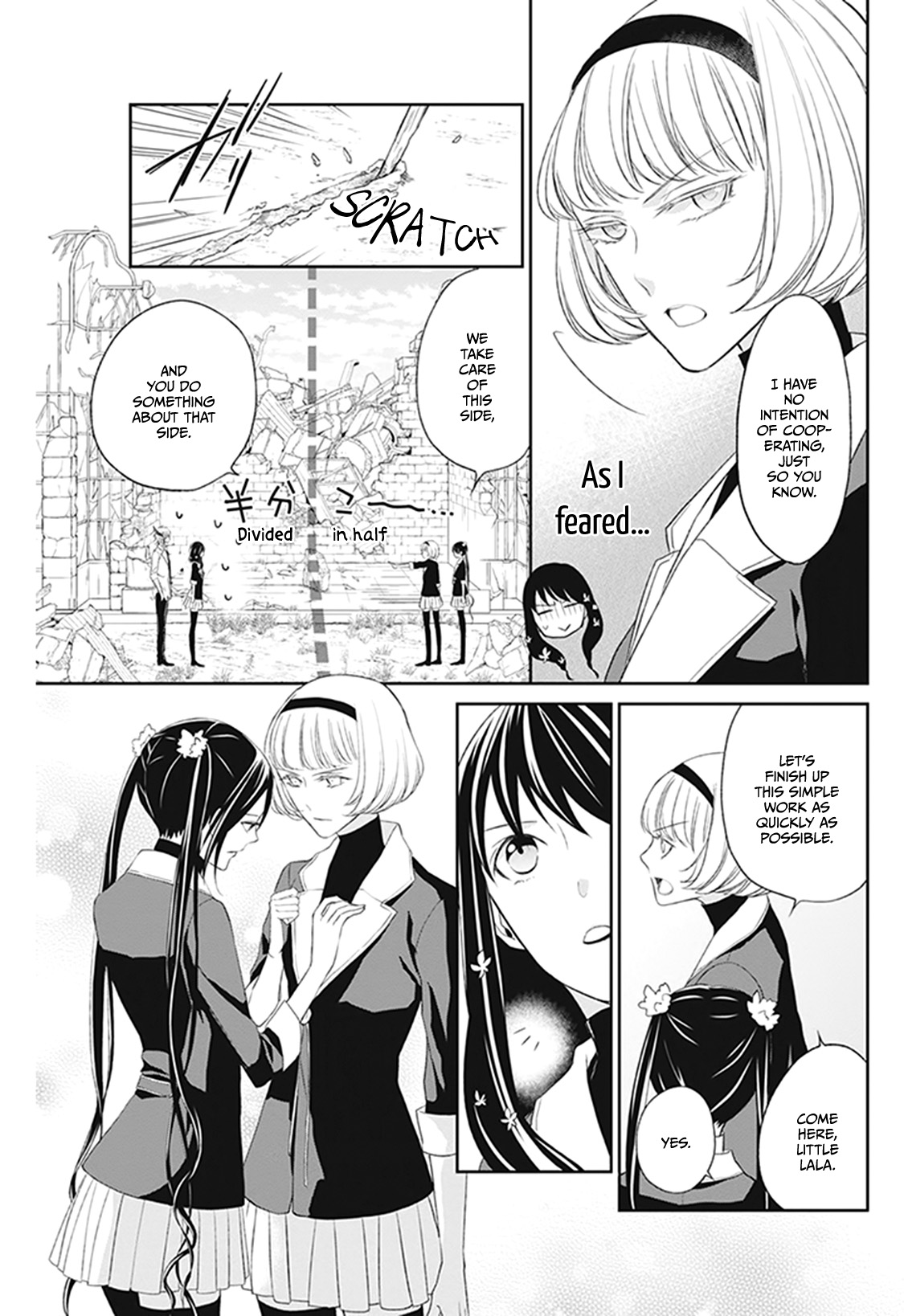 Mahou Tsukai to Hoshi Furu Niwa Chapter 3 page 19 - Chapter 3: The classmate baptism