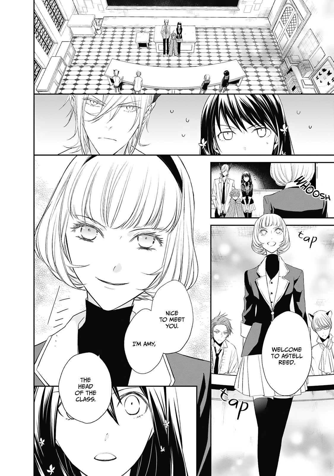 Mahou Tsukai to Hoshi Furu Niwa Chapter 3 page 2 - Chapter 3: The classmate baptism