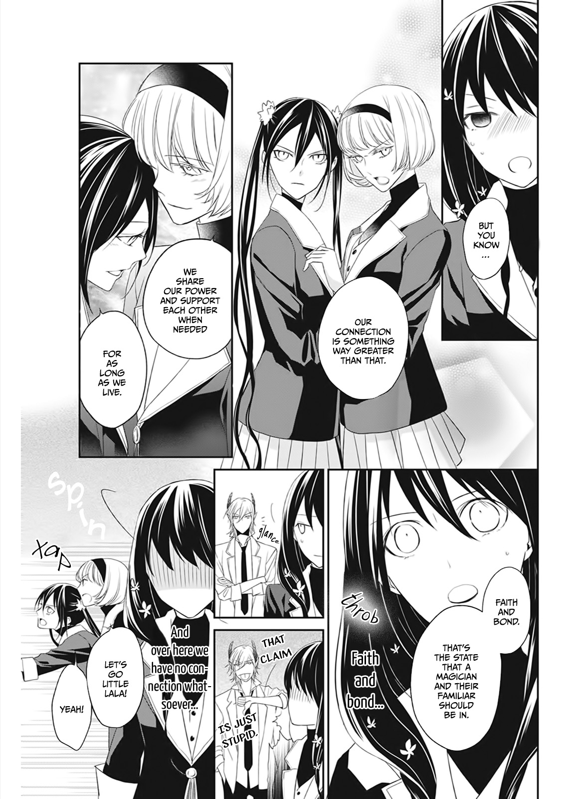 Mahou Tsukai to Hoshi Furu Niwa Chapter 3 page 21 - Chapter 3: The classmate baptism