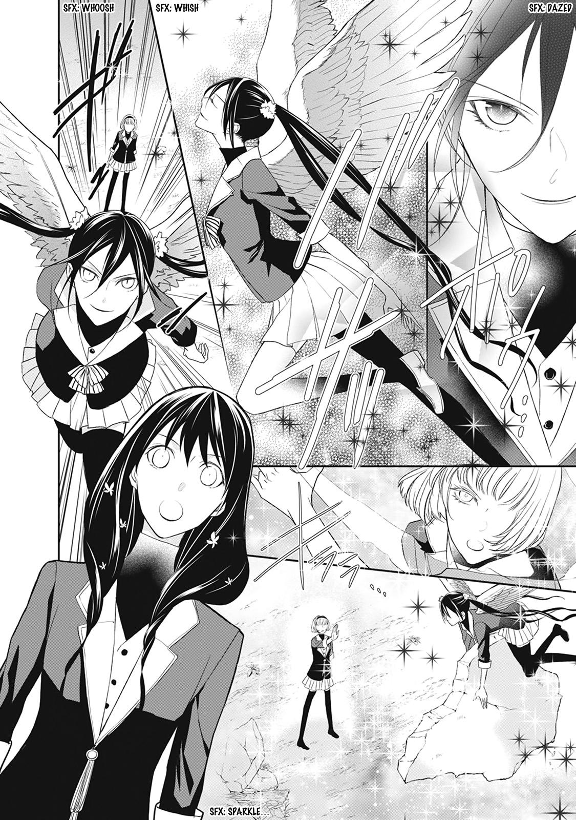 Mahou Tsukai to Hoshi Furu Niwa Chapter 3 page 22 - Chapter 3: The classmate baptism