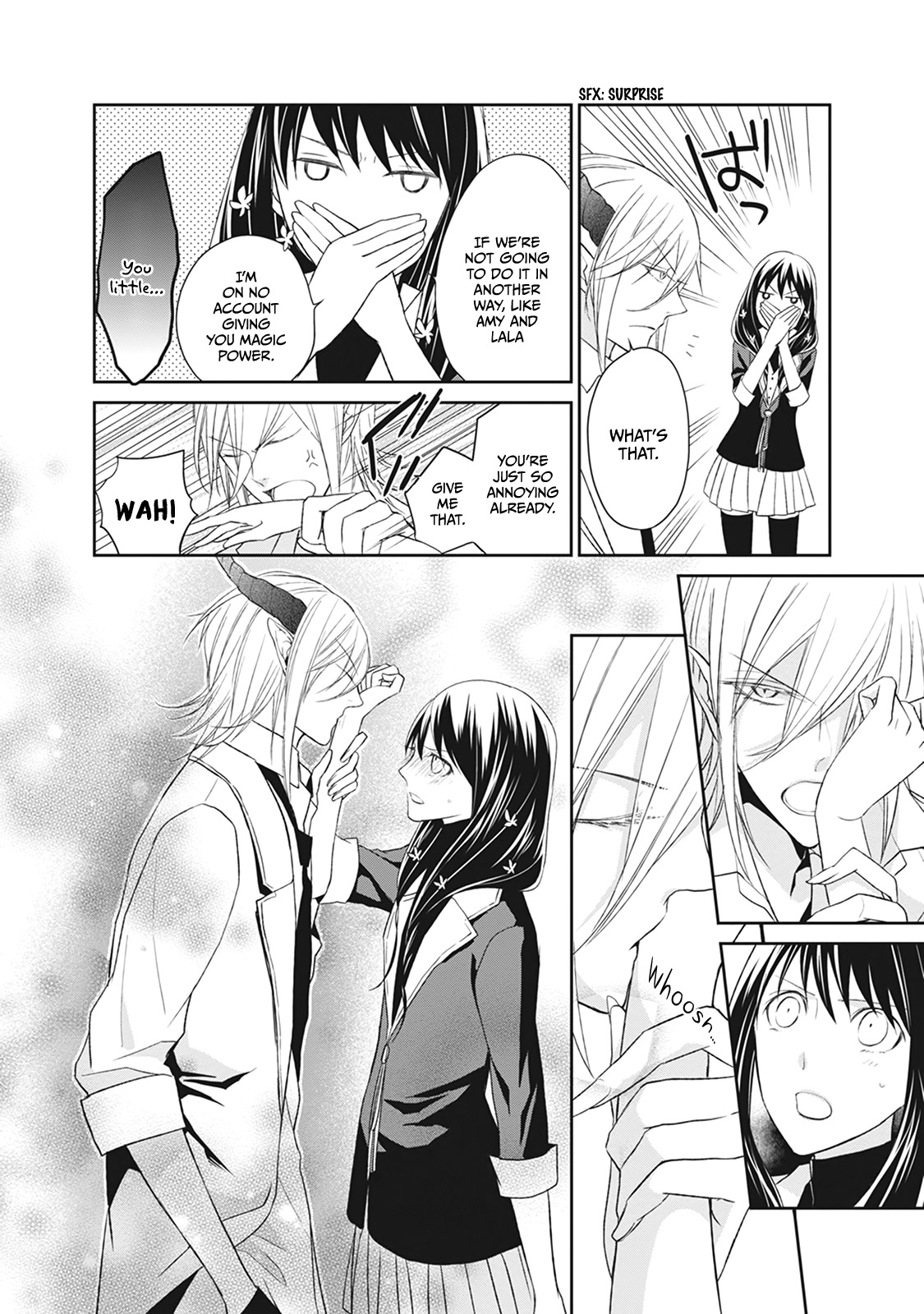 Mahou Tsukai to Hoshi Furu Niwa Chapter 3 page 24 - Chapter 3: The classmate baptism