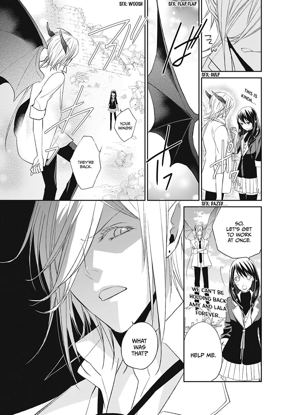 Mahou Tsukai to Hoshi Furu Niwa Chapter 3 page 25 - Chapter 3: The classmate baptism