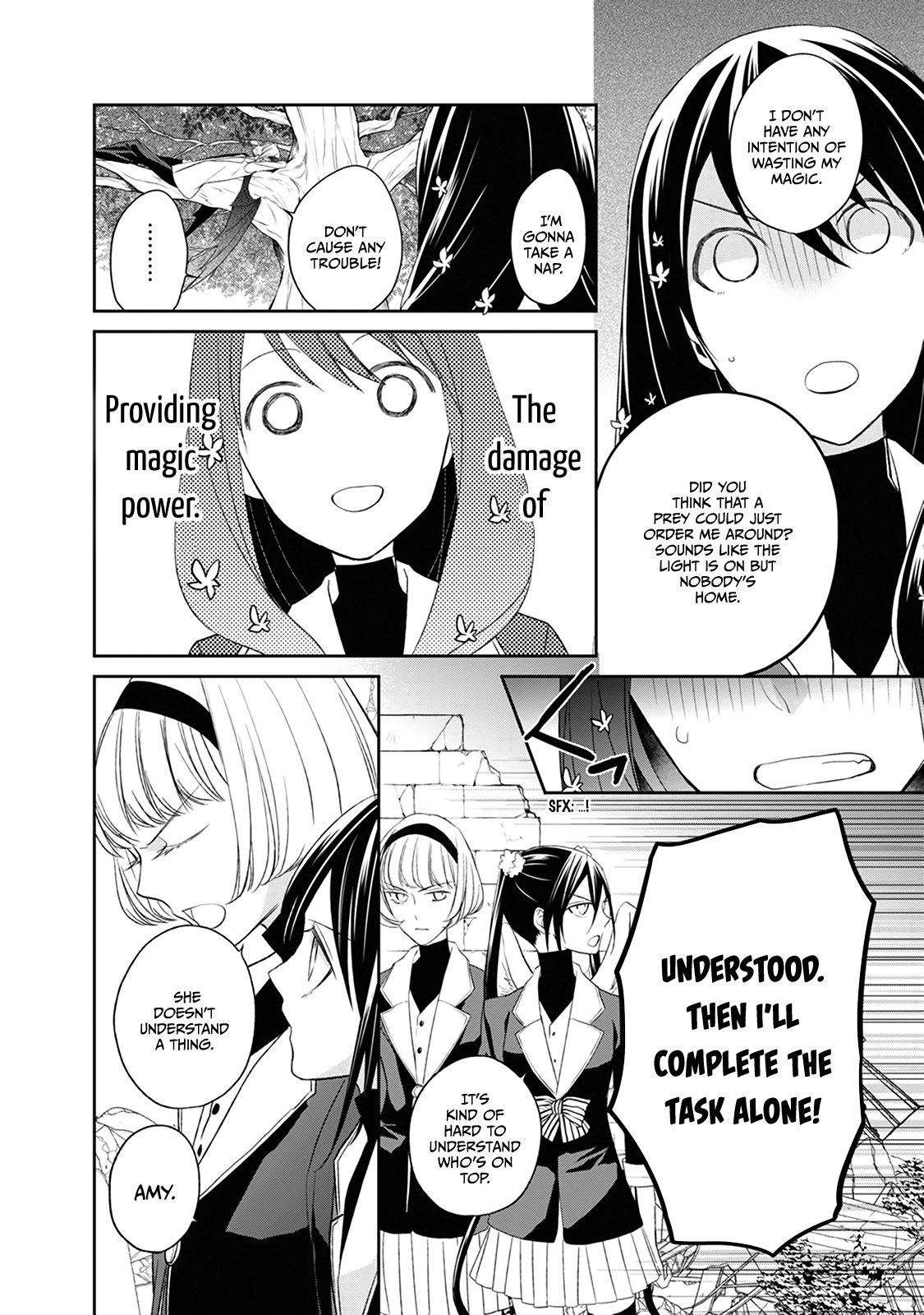 Mahou Tsukai to Hoshi Furu Niwa Chapter 3 page 26 - Chapter 3: The classmate baptism