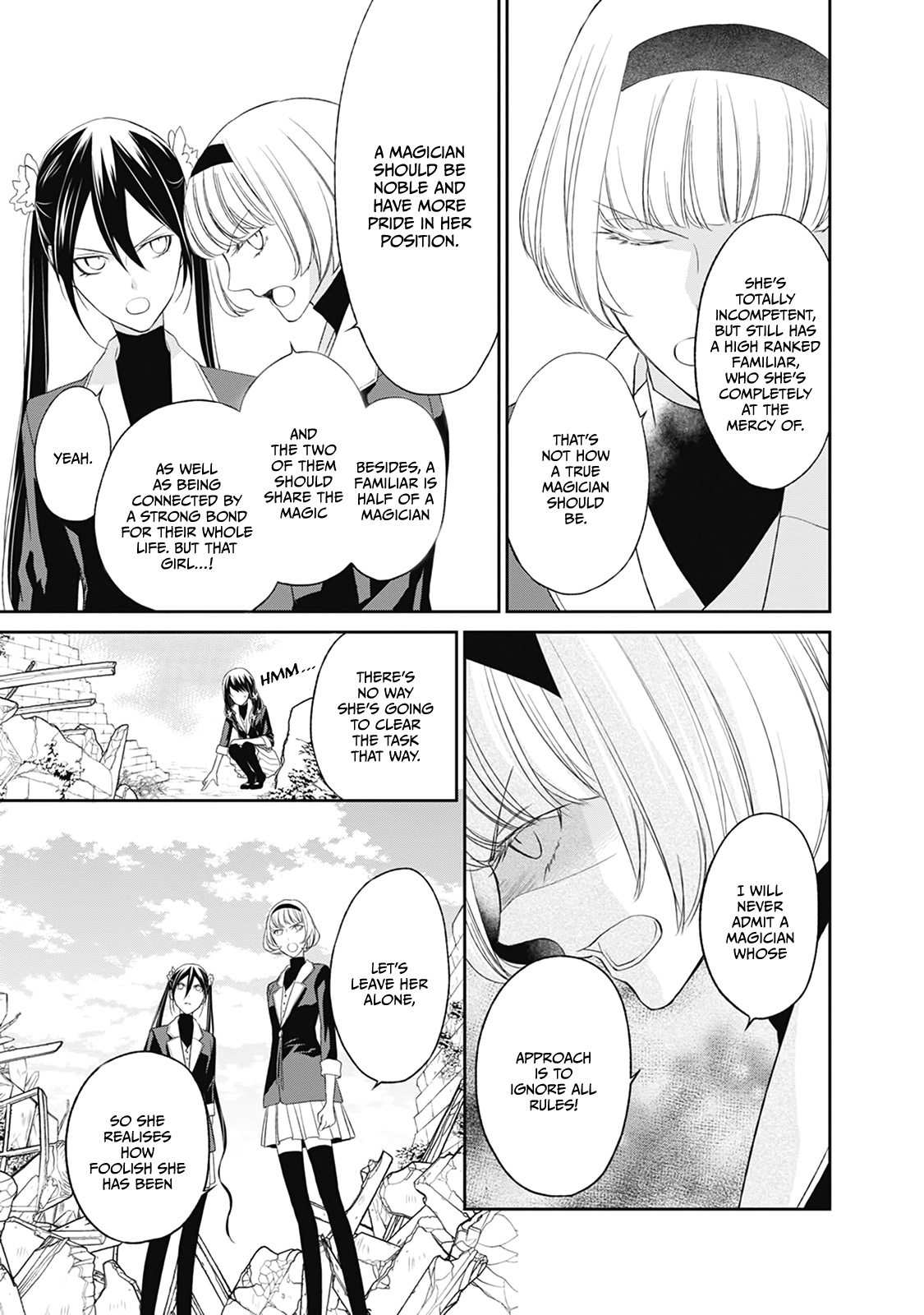 Mahou Tsukai to Hoshi Furu Niwa Chapter 3 page 27 - Chapter 3: The classmate baptism
