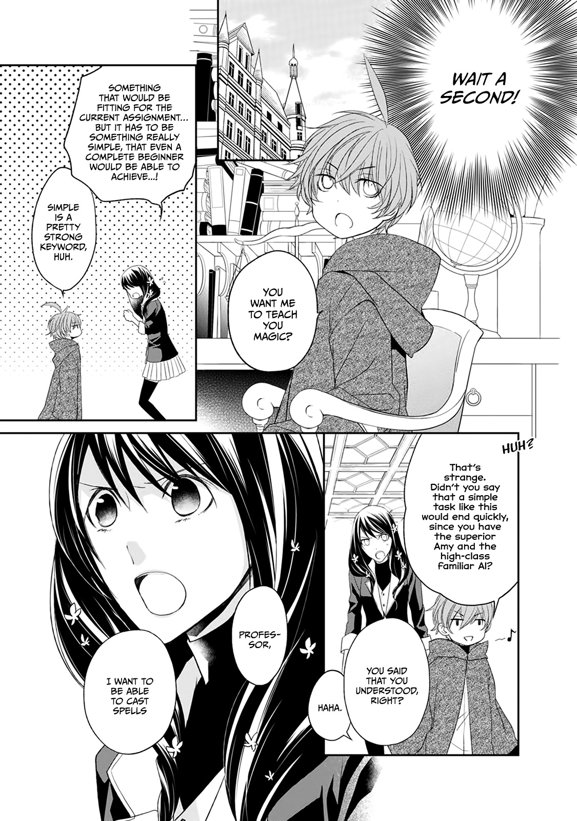 Mahou Tsukai to Hoshi Furu Niwa Chapter 3 page 29 - Chapter 3: The classmate baptism