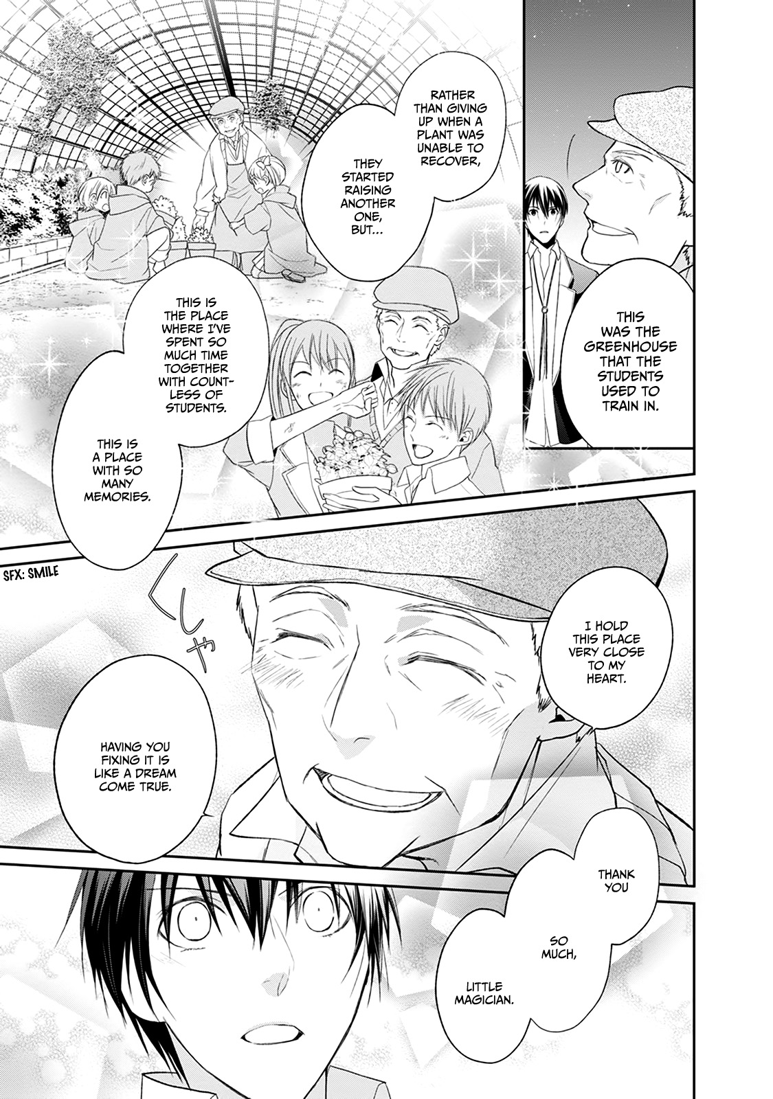 Mahou Tsukai to Hoshi Furu Niwa Chapter 3 page 35 - Chapter 3: The classmate baptism