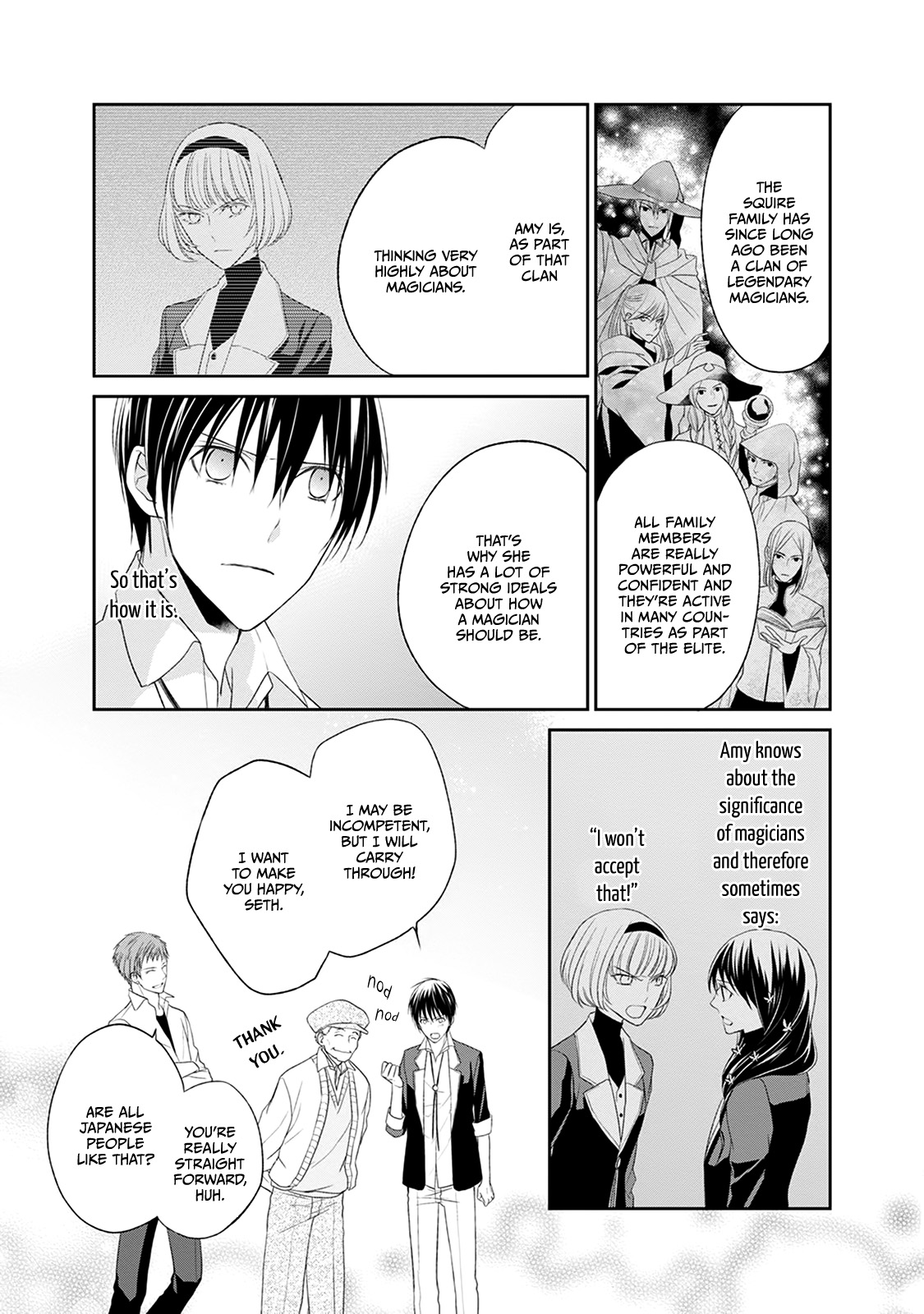 Mahou Tsukai to Hoshi Furu Niwa Chapter 3 page 37 - Chapter 3: The classmate baptism