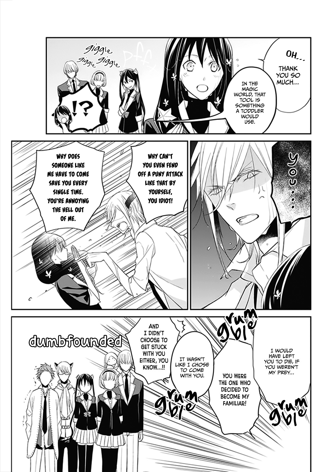 Mahou Tsukai to Hoshi Furu Niwa Chapter 3 page 9 - Chapter 3: The classmate baptism