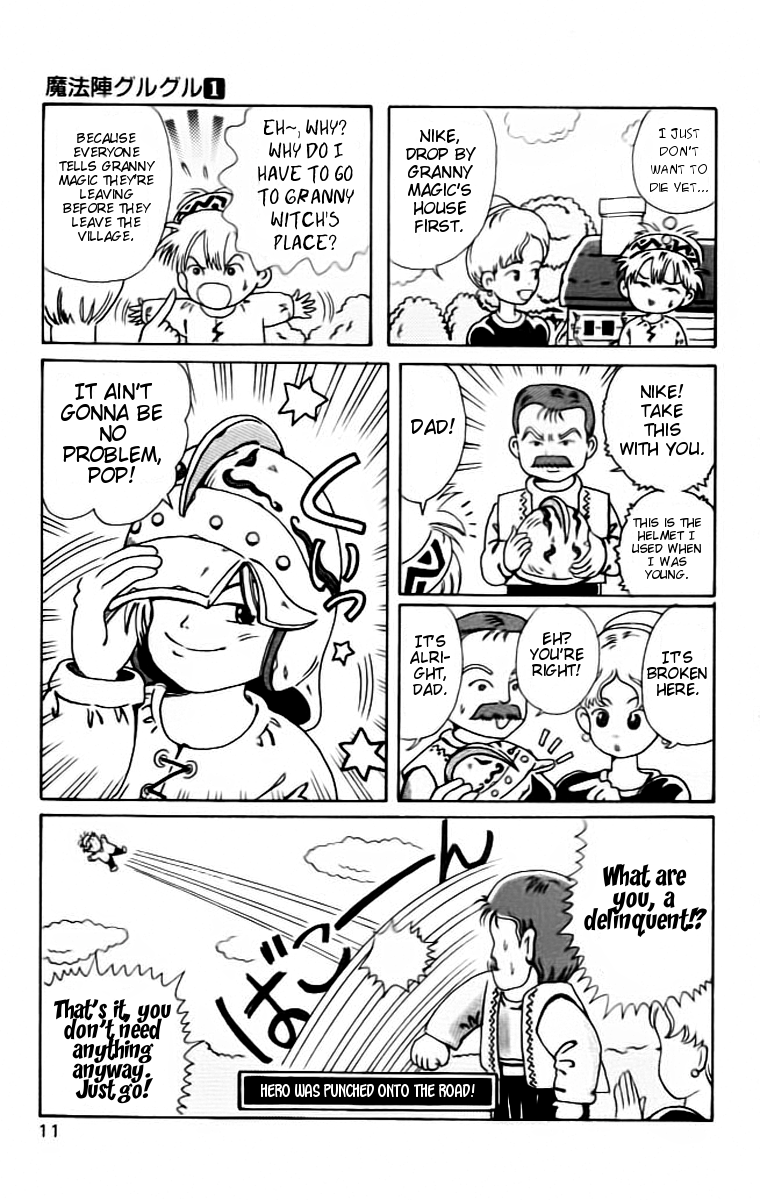 Mahoujin Guru Guru Chapter 1.2 page 14 - Chapter 1 v2 : Jimina Village