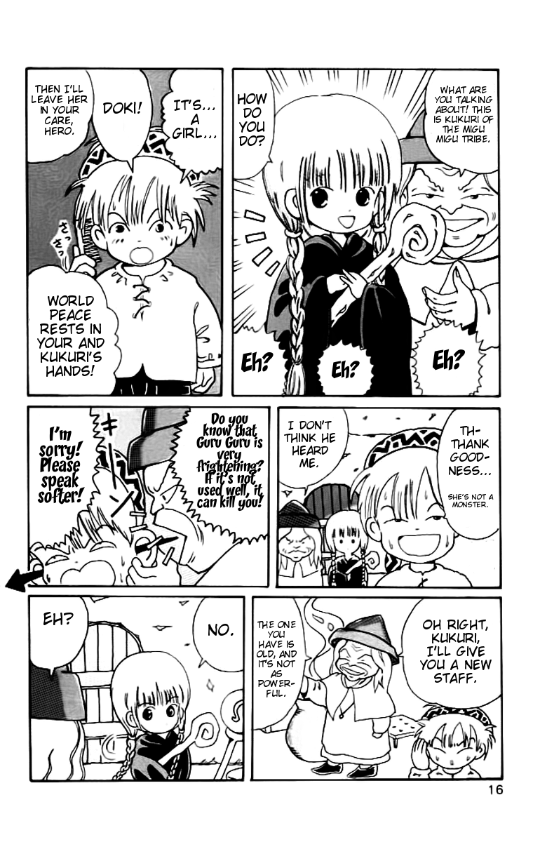 Mahoujin Guru Guru Chapter 1.2 page 19 - Chapter 1 v2 : Jimina Village
