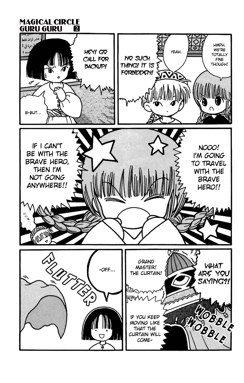 Mahoujin Guru Guru Chapter 15 page 19 - Chapter 15: The dark magic society