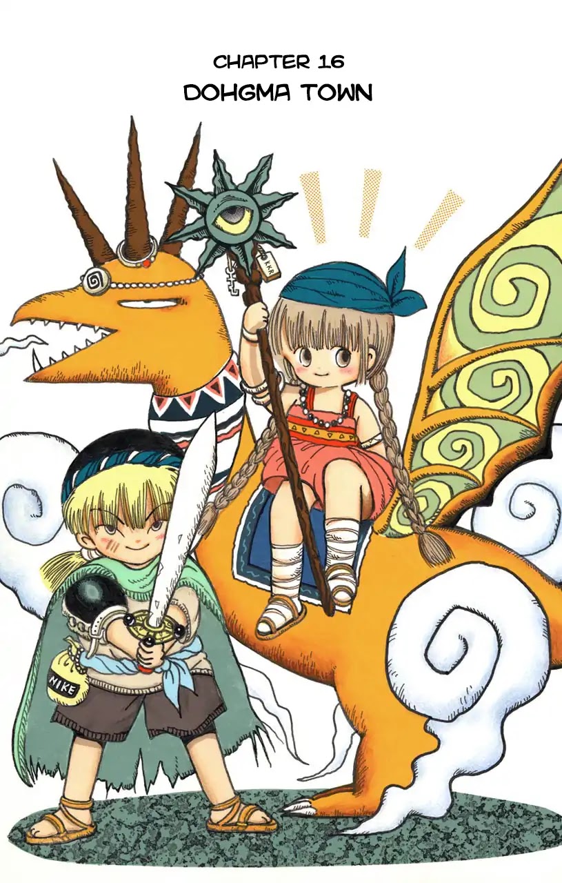 Mahoujin Guru Guru Chapter 16 page 1 - Chapter 16: Dohgma Town