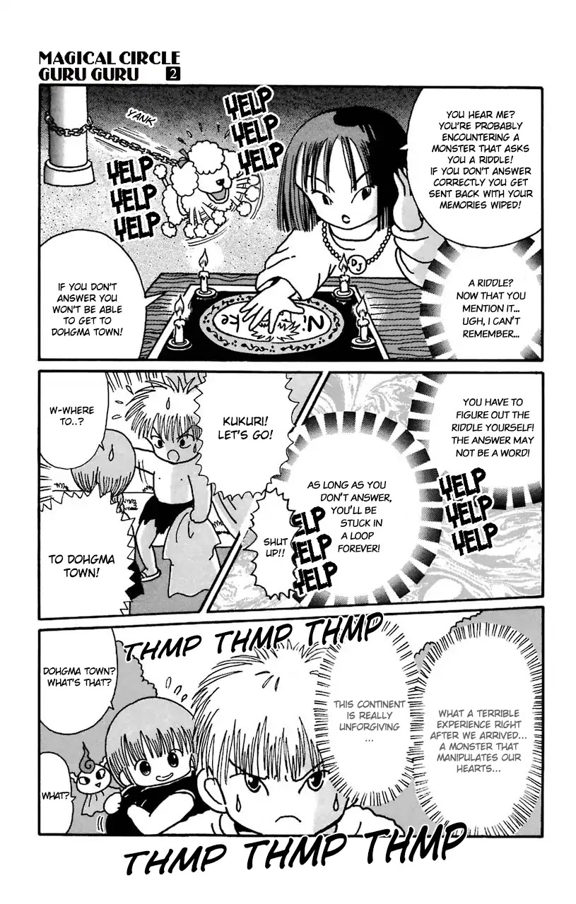 Mahoujin Guru Guru Chapter 16 page 13 - Chapter 16: Dohgma Town