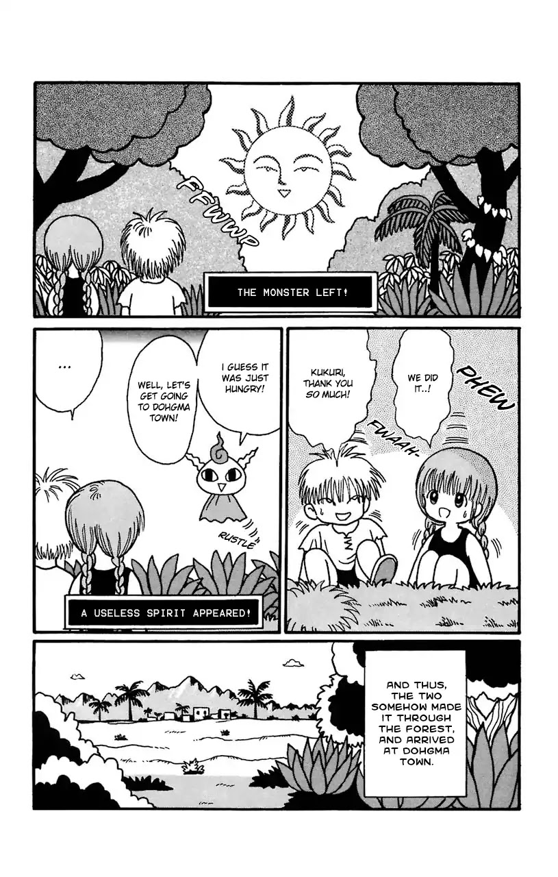 Mahoujin Guru Guru Chapter 16 page 18 - Chapter 16: Dohgma Town