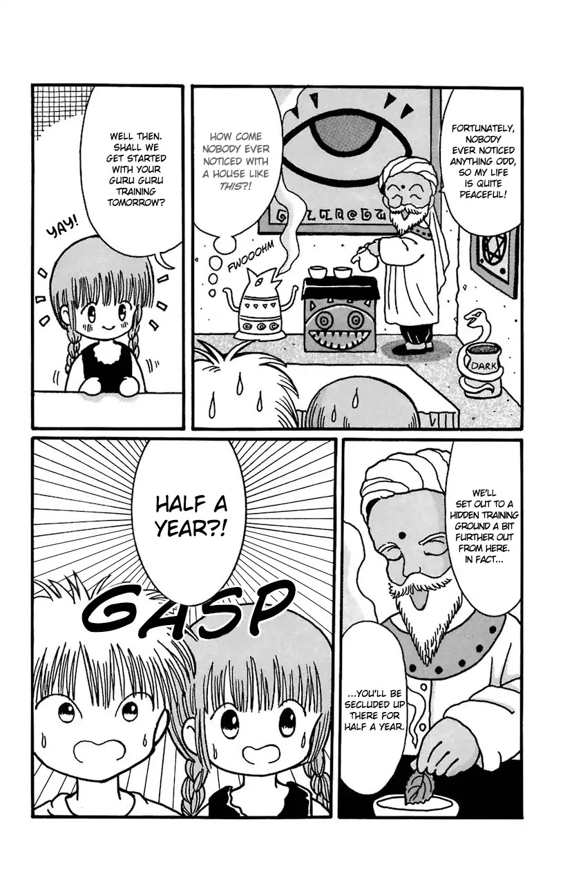 Mahoujin Guru Guru Chapter 16 page 22 - Chapter 16: Dohgma Town
