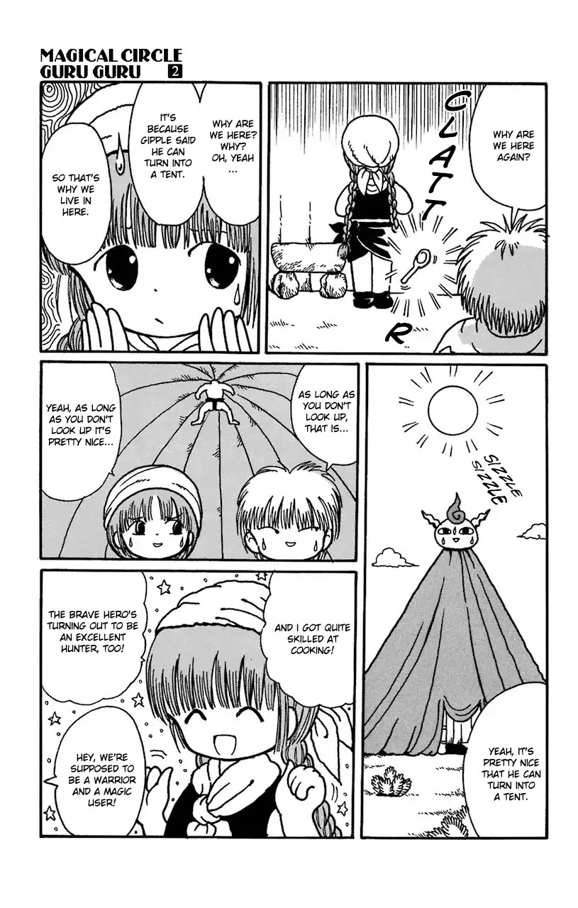 Mahoujin Guru Guru Chapter 16 page 9 - Chapter 16: Dohgma Town