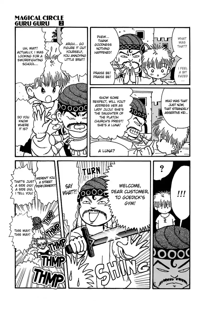 Mahoujin Guru Guru Chapter 17 page 13 - Chapter 17: Kukuri's mountain seclusion
