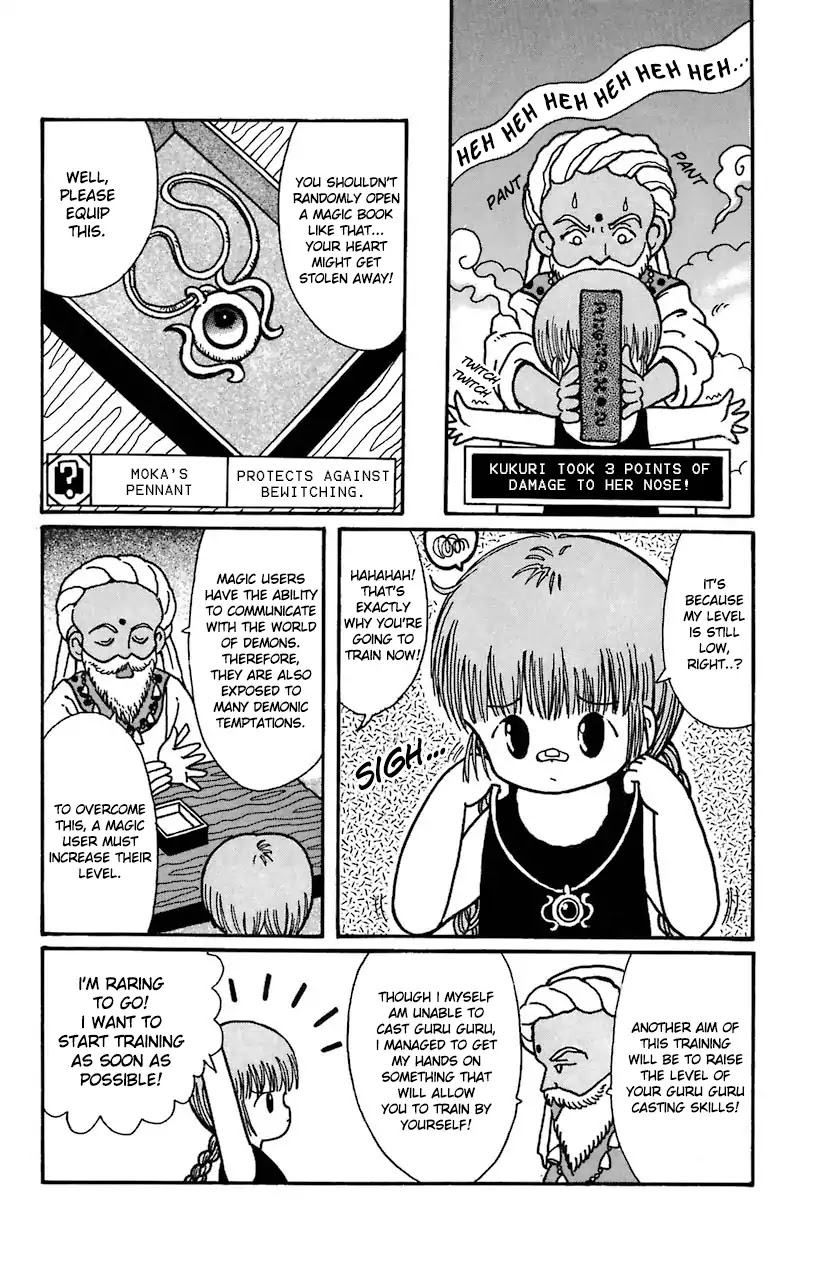 Mahoujin Guru Guru Chapter 17 page 6 - Chapter 17: Kukuri's mountain seclusion