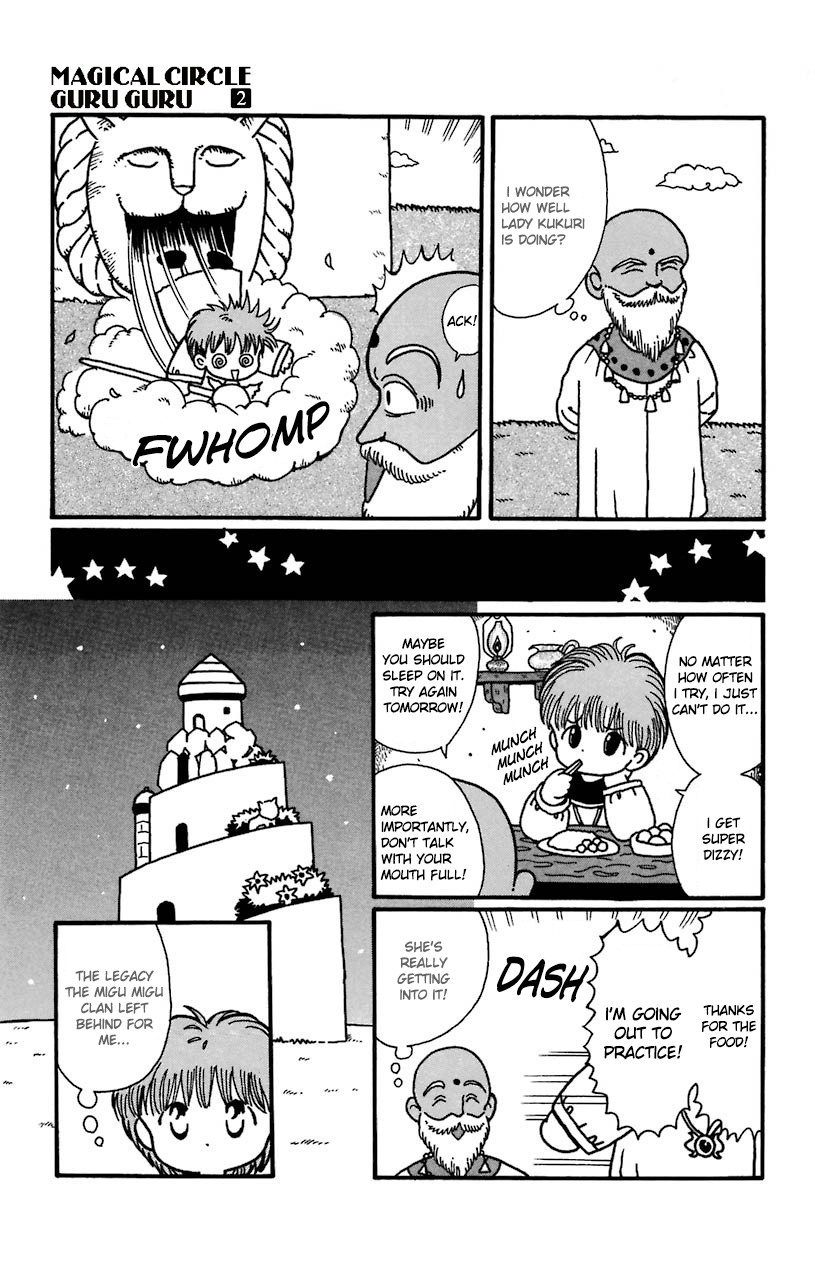 Mahoujin Guru Guru Chapter 18 page 15 - Chapter 18: The training begins!