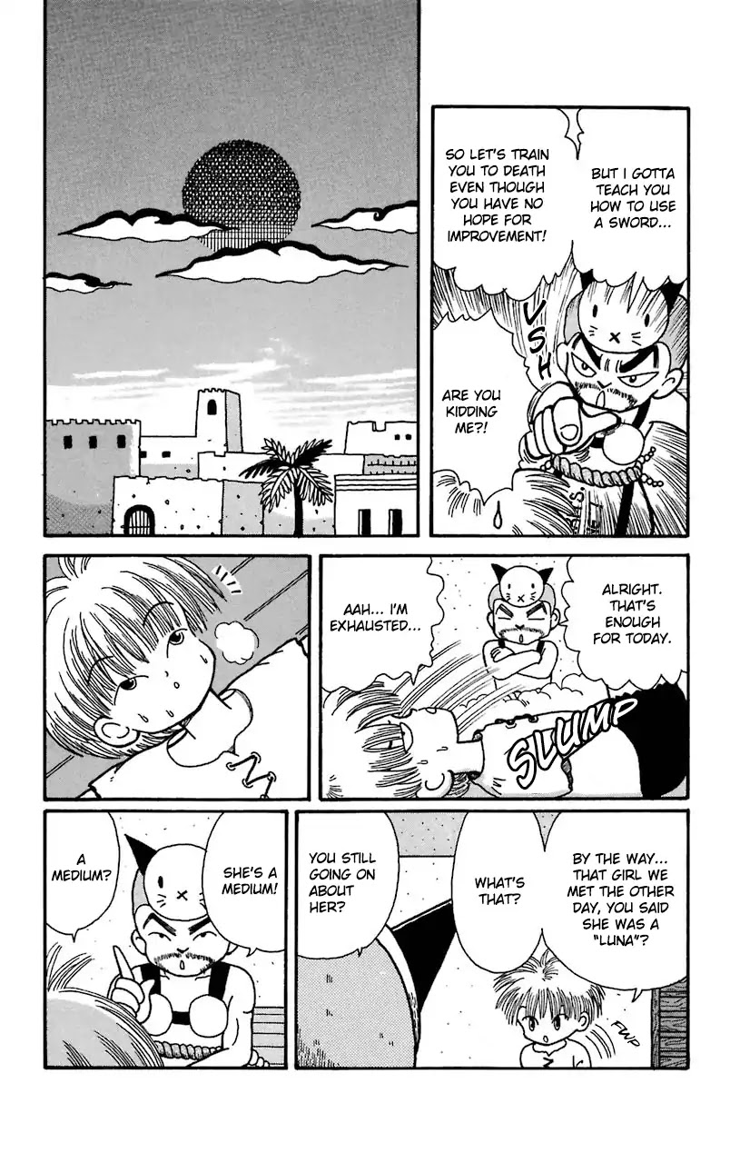 Mahoujin Guru Guru Chapter 19 page 14 - Chapter 19: Kukuri's training