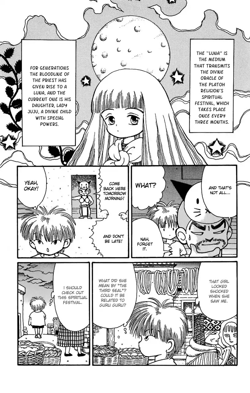 Mahoujin Guru Guru Chapter 19 page 15 - Chapter 19: Kukuri's training