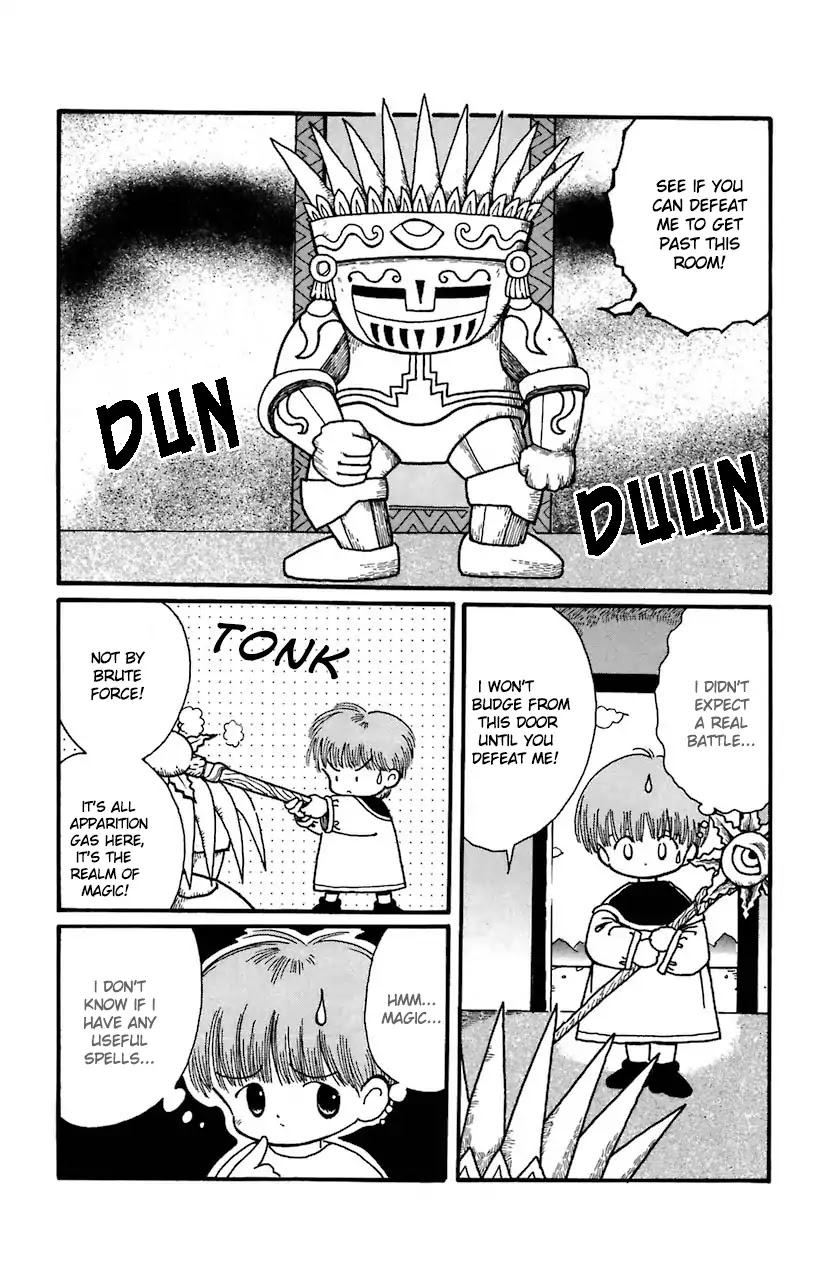 Mahoujin Guru Guru Chapter 19 page 17 - Chapter 19: Kukuri's training