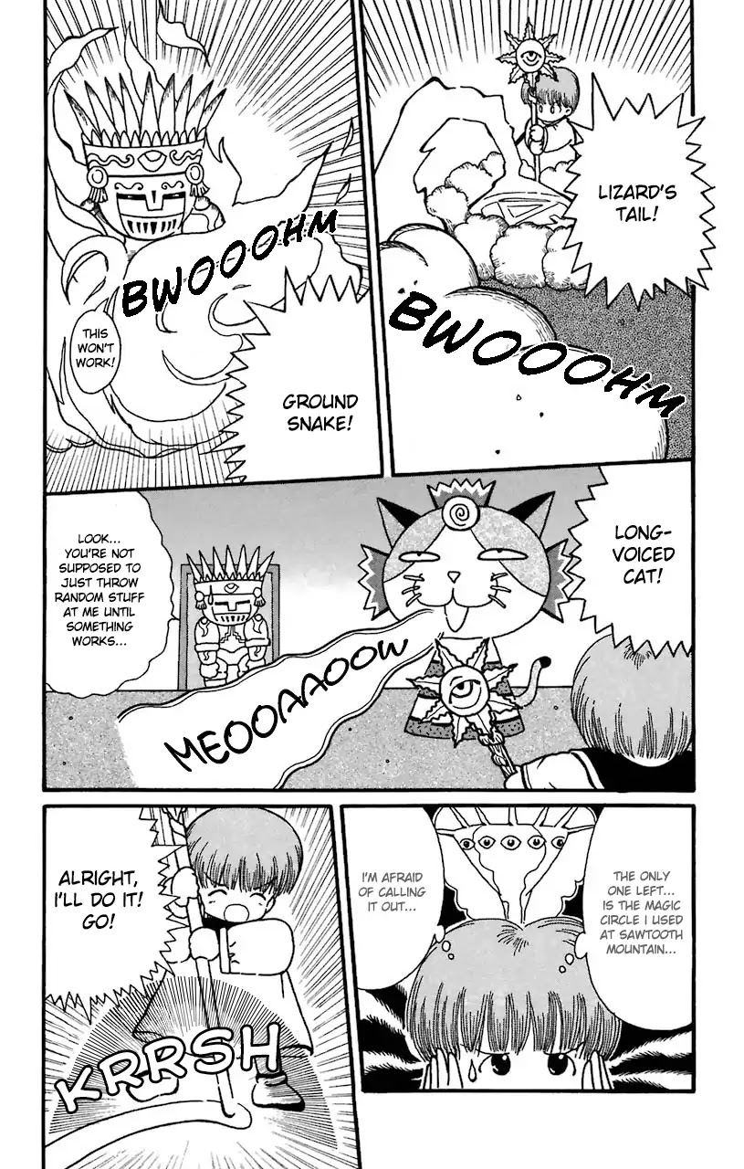 Mahoujin Guru Guru Chapter 19 page 18 - Chapter 19: Kukuri's training