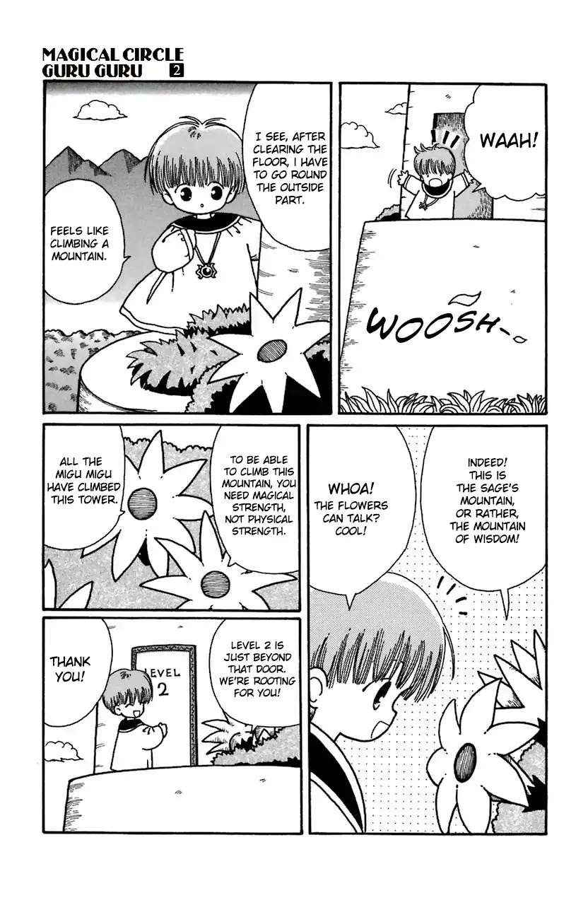 Mahoujin Guru Guru Chapter 19 page 7 - Chapter 19: Kukuri's training