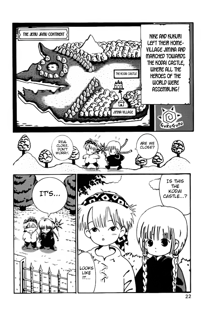 Mahoujin Guru Guru Chapter 2.2 page 4 - Chapter 2 v2 : The Kodai Castle