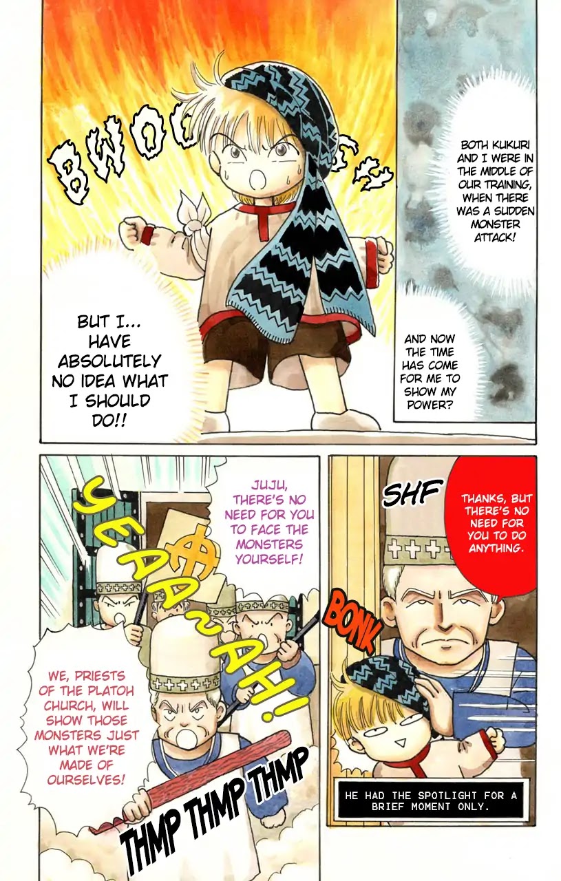 Mahoujin Guru Guru Chapter 21 page 1 - Chapter 21: Escape from Dohgma Town