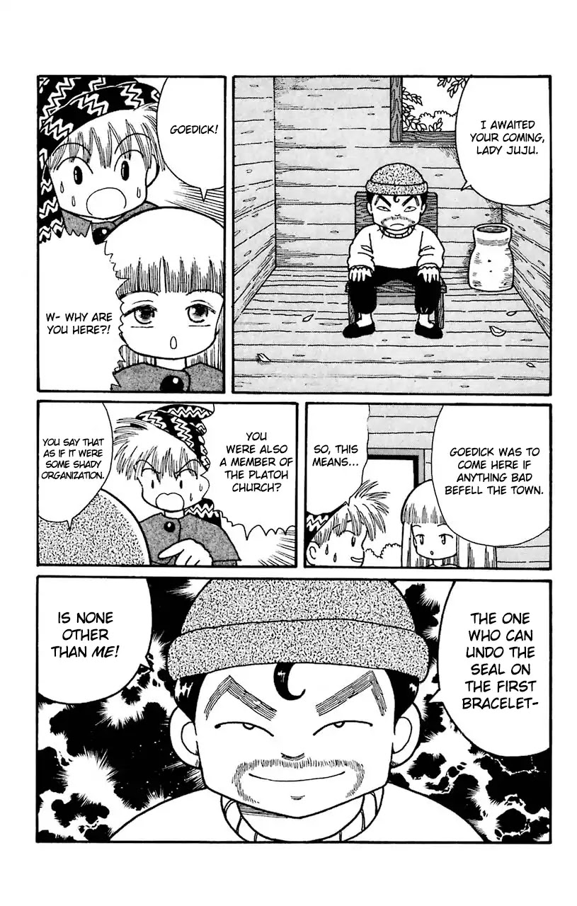 Mahoujin Guru Guru Chapter 21 page 23 - Chapter 21: Escape from Dohgma Town