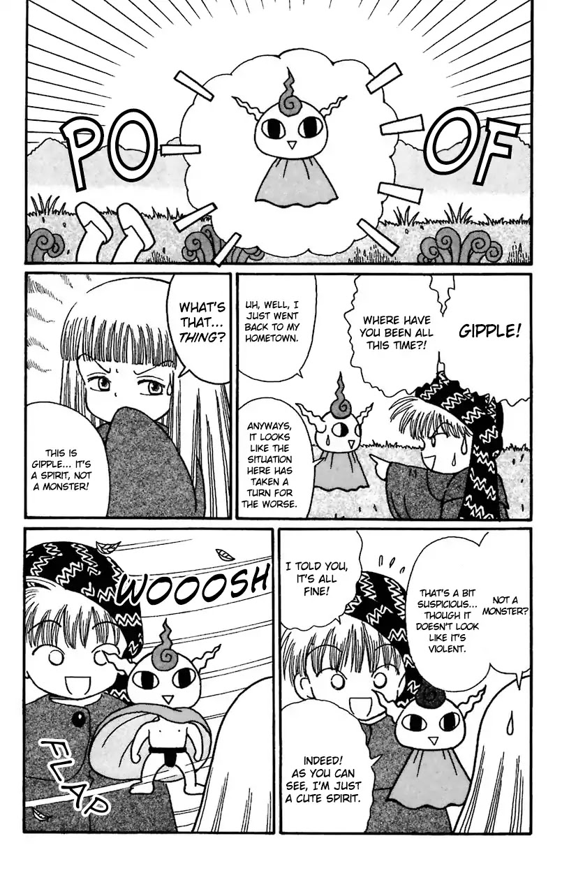 Mahoujin Guru Guru Chapter 21 page 8 - Chapter 21: Escape from Dohgma Town