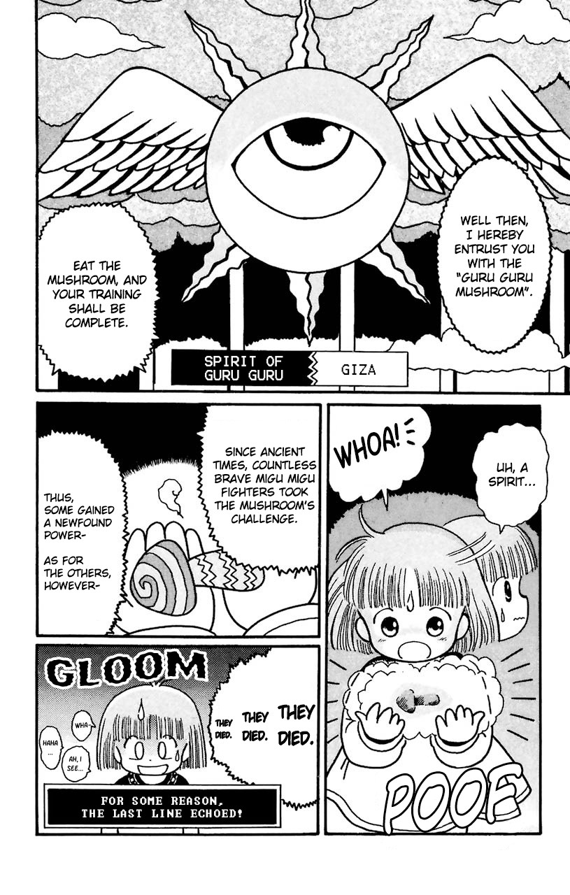 Mahoujin Guru Guru Chapter 22 page 16 - Chapter 22: The first seal