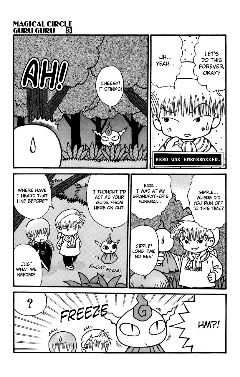 Mahoujin Guru Guru Chapter 25 page 13 - Chapter 25: A new adventure