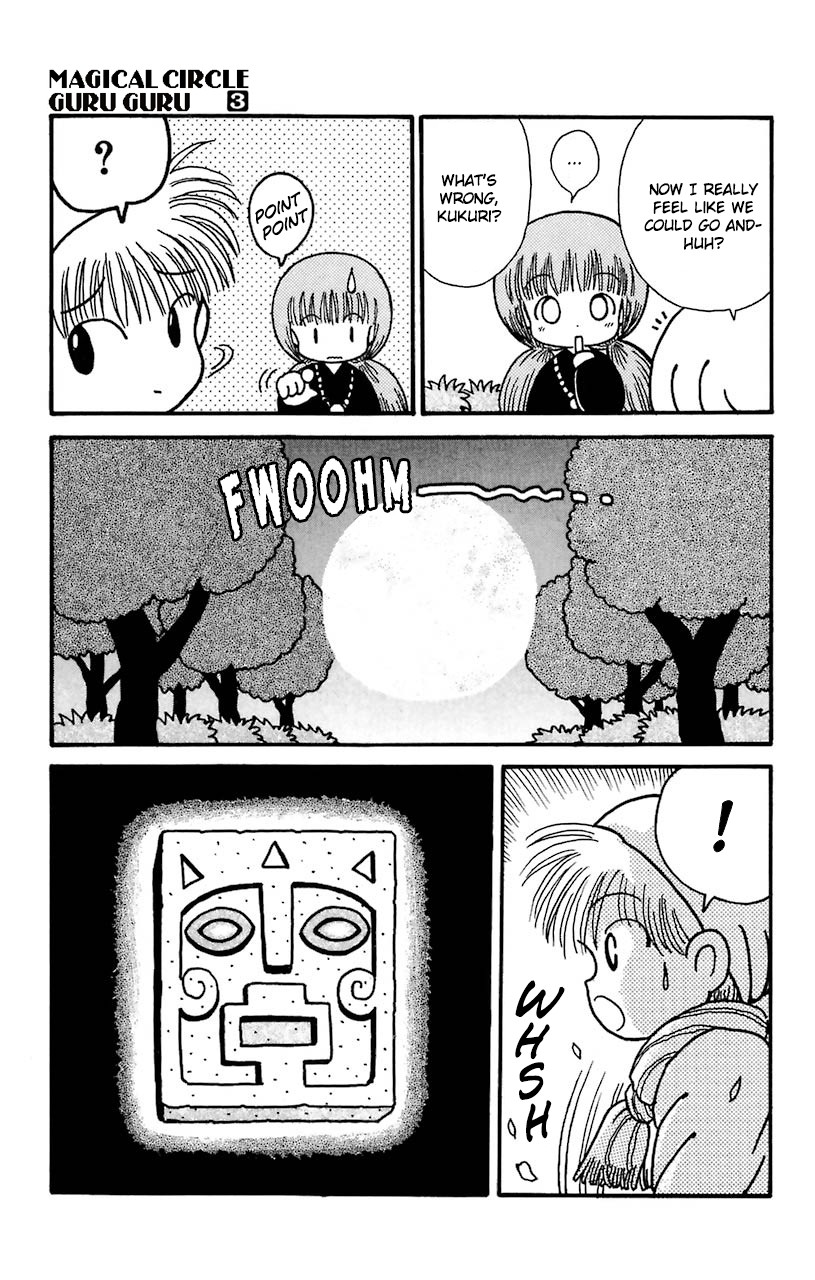 Mahoujin Guru Guru Chapter 25 page 21 - Chapter 25: A new adventure