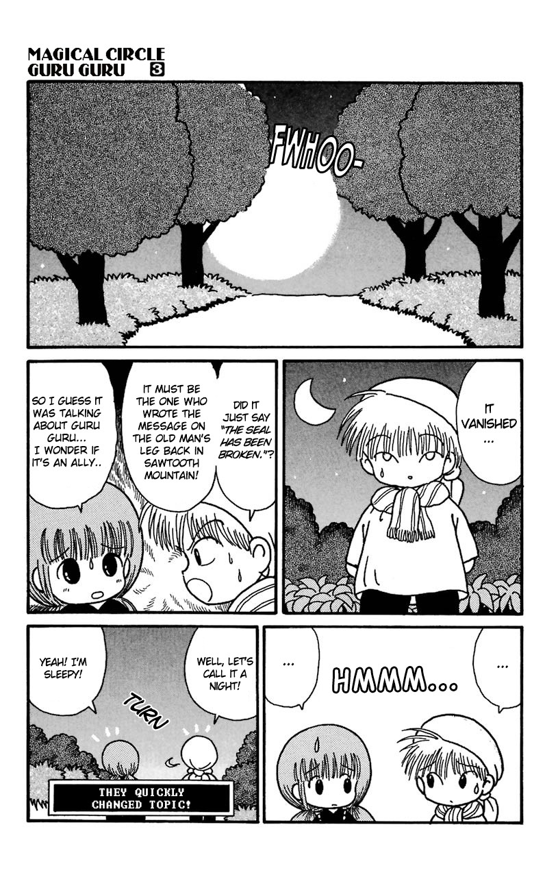 Mahoujin Guru Guru Chapter 25 page 23 - Chapter 25: A new adventure