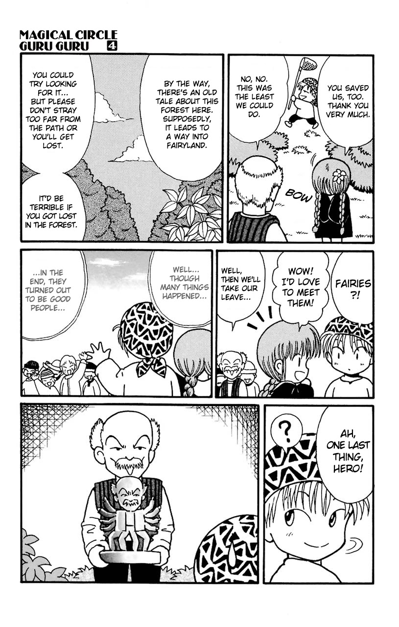 Mahoujin Guru Guru Chapter 28 page 19 - Chapter 28: Rapi Spring