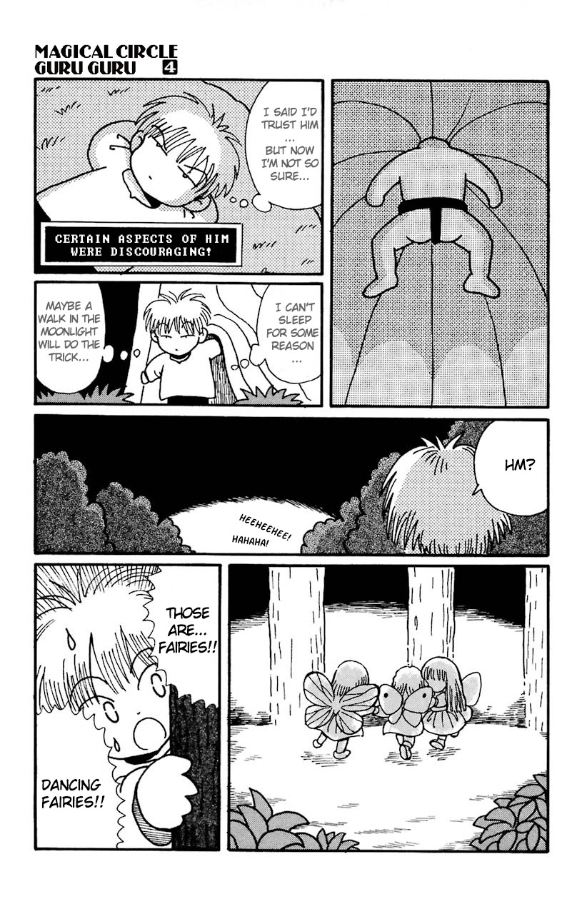 Mahoujin Guru Guru Chapter 28 page 23 - Chapter 28: Rapi Spring