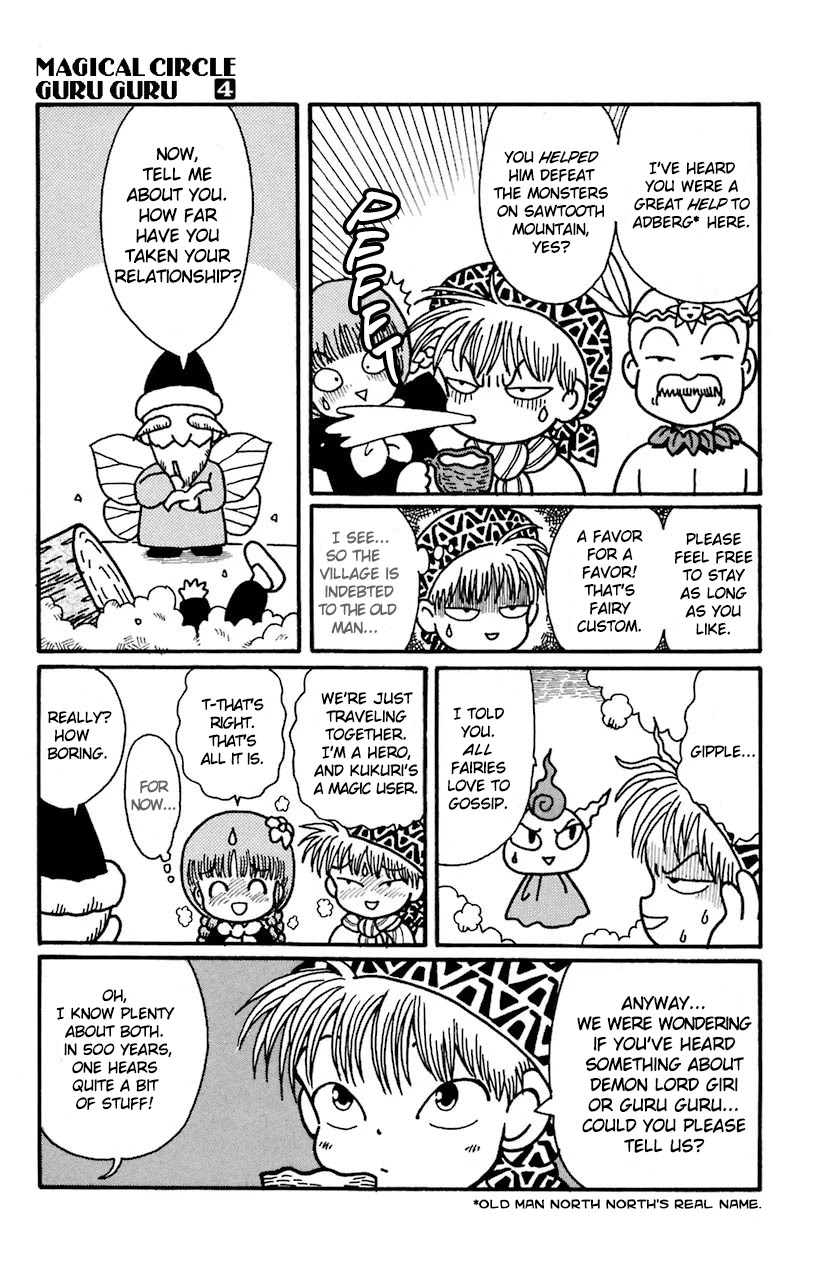 Mahoujin Guru Guru Chapter 29 page 11 - Chapter 29: The Fairy Village 1