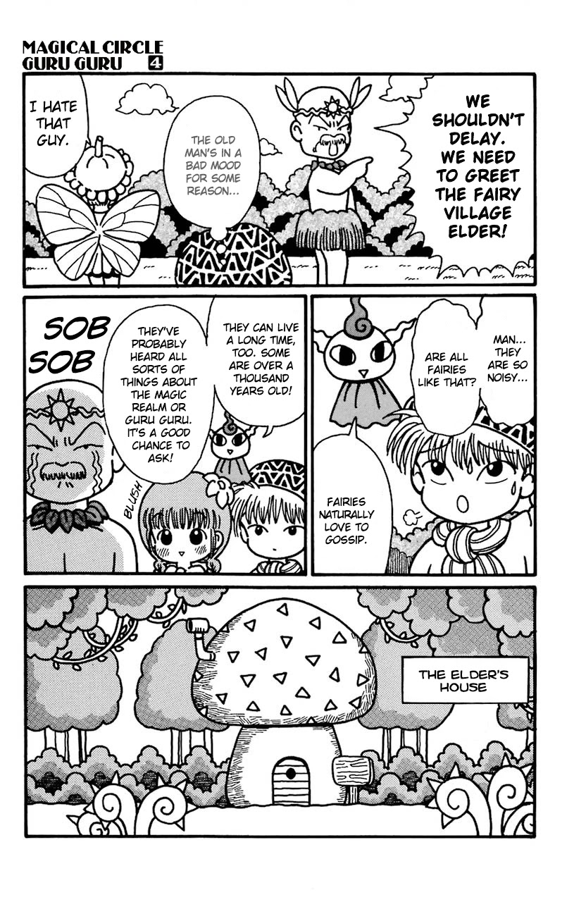 Mahoujin Guru Guru Chapter 29 page 9 - Chapter 29: The Fairy Village 1