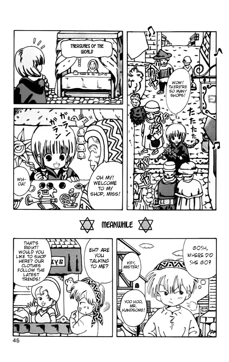 Mahoujin Guru Guru Chapter 3.2 page 11 - Chapter 3 v2 : Downtown Kodai City