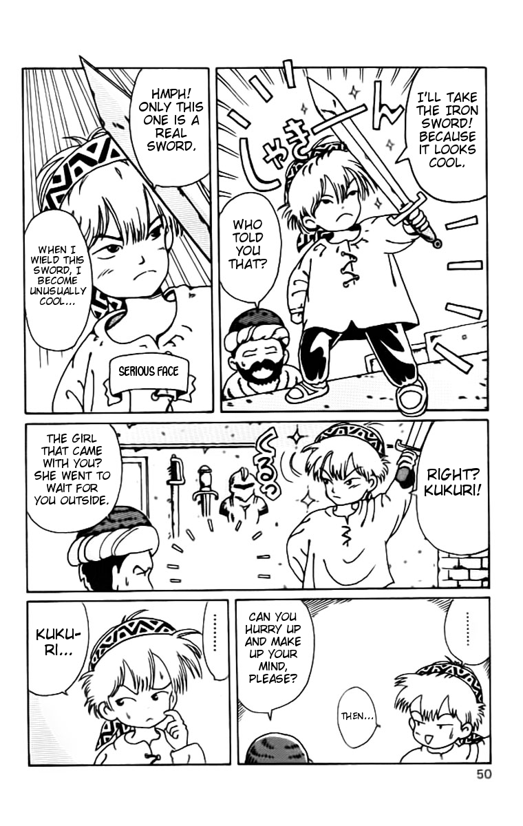 Mahoujin Guru Guru Chapter 3.2 page 16 - Chapter 3 v2 : Downtown Kodai City
