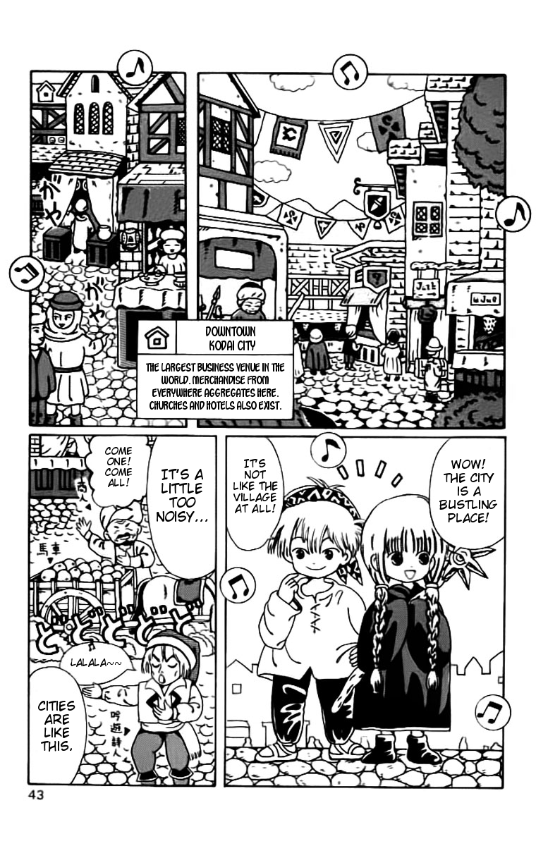Mahoujin Guru Guru Chapter 3.2 page 9 - Chapter 3 v2 : Downtown Kodai City