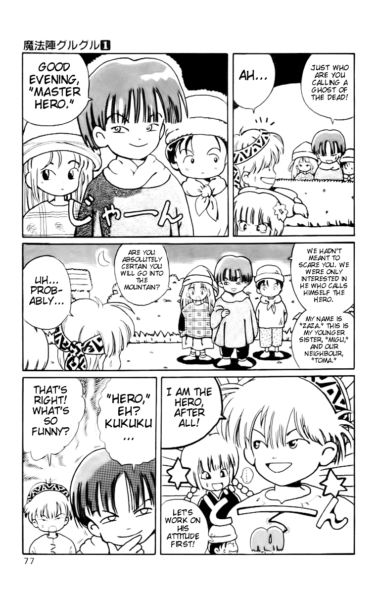 Mahoujin Guru Guru Chapter 5.2 page 11 - Chapter 5 v2 : The Town of Kita - Part 1